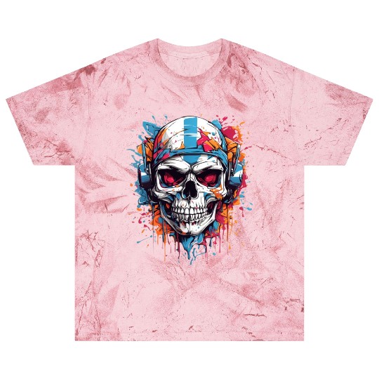 Skull Givin' Raspberry Dk Blast T Shirts