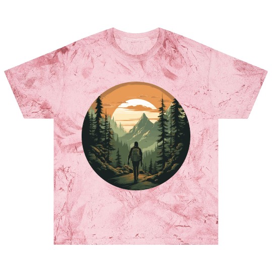 Forest nature trekking adventure Blast T Shirts
