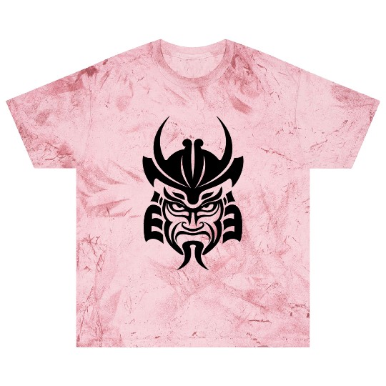 Samurai Helmet Logo Katana Swordsman Blast T Shirts