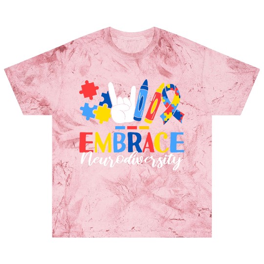 Embrace Neurodiversity ABA Therapist Behavioral Blast T Shirts