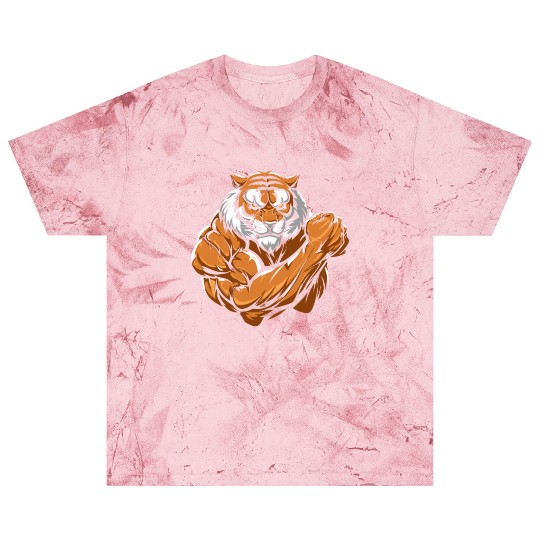 Workout Gym Tiger Blast T Shirts