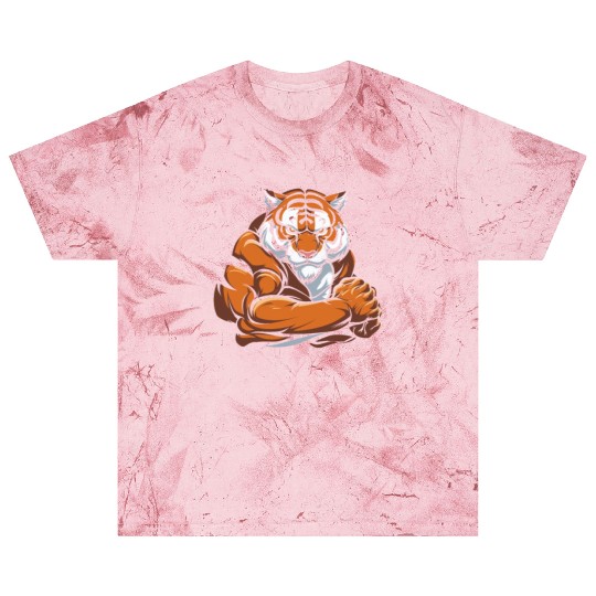 Workout Gym Tiger Blast T Shirts