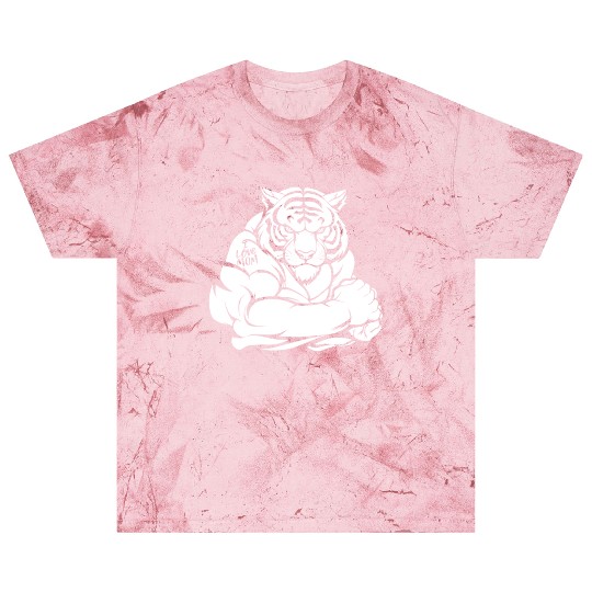 Tiger Biceps Tattoo I Love Mom Blast T Shirts