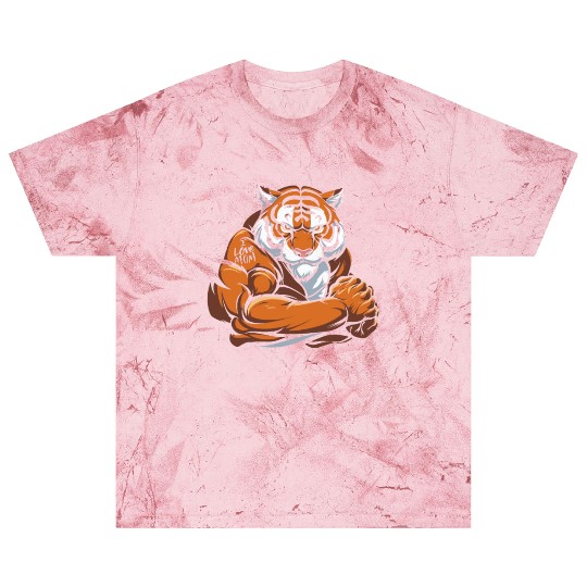 Tiger I Love Mom Blast T Shirts