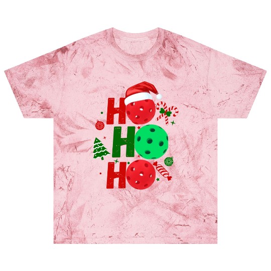 Pickleball Ho Ho Ho Holiday Merry Christmas Blast T Shirts