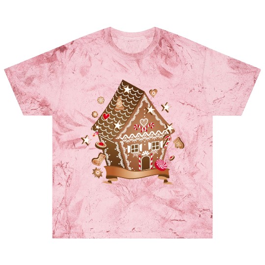 beautifully decorated gingerbread house for XMAS Blast T Shirts