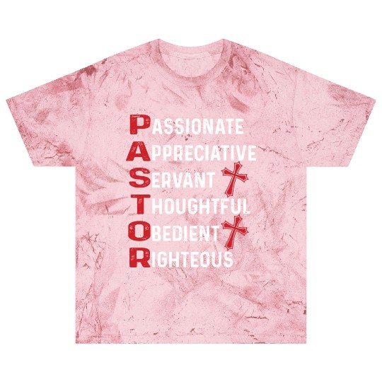 Pastor Acronym Love Jesus Christian Christmas Blast T Shirts