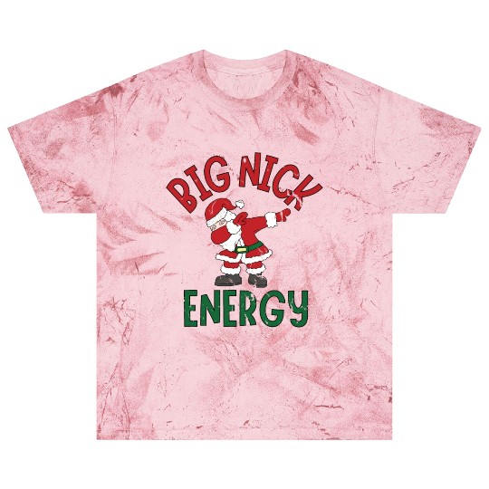 Big Nick Energy Christmas Dabbing Santa Claus Blast T Shirts