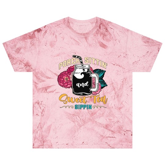 Sweet Tea Porch Sittin' And Sweet Southern Food Blast T Shirts