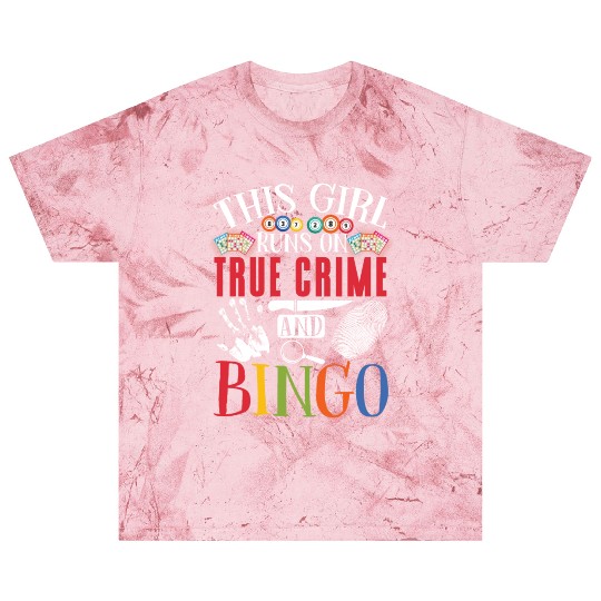 This Girl Runs On True Crime And Blast T Shirts