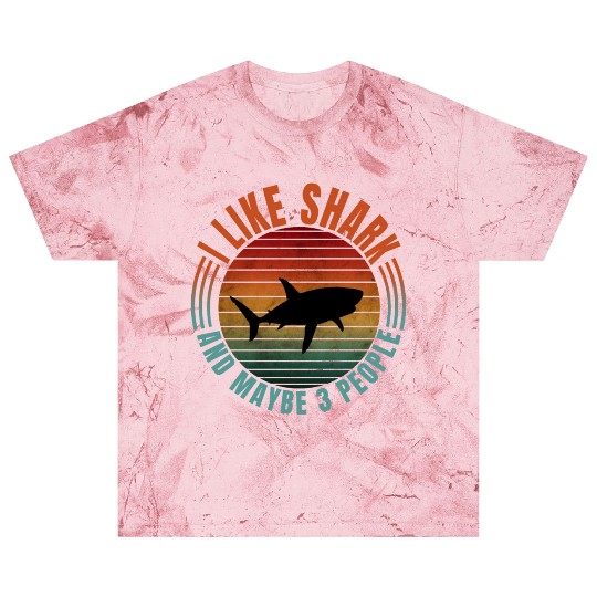 I LIKE SHARK AND MAYBE 3 PEOPLE Blast T Shirts
