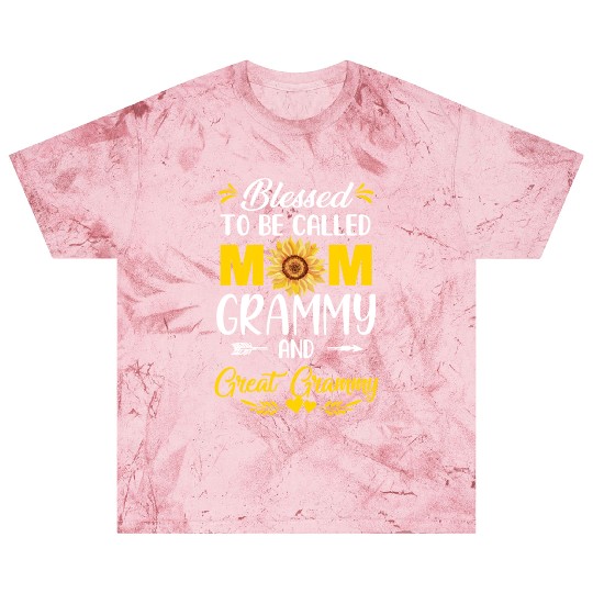 Blessed To Be Called Mom Grammy Great Grammy Blast T Shirts