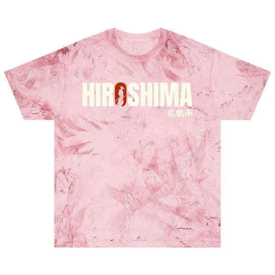 Hiroshima Typography Blast T Shirts - Urban Statement