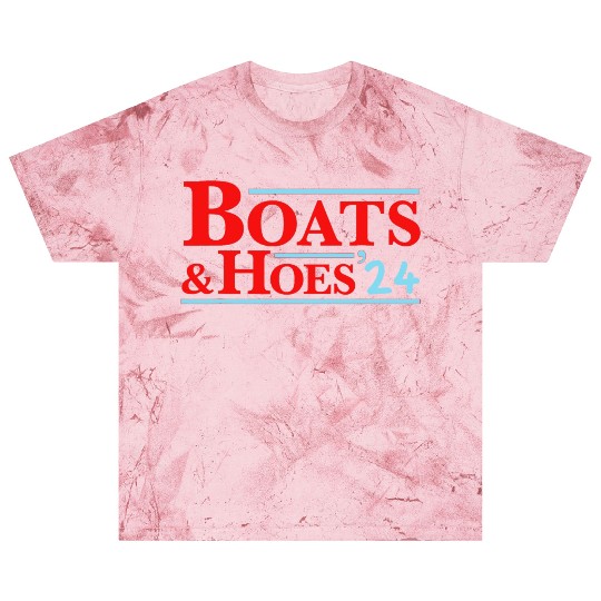 Boats & Hoes 24 Vintage Logo For Your Step Brother Blast T Shirts