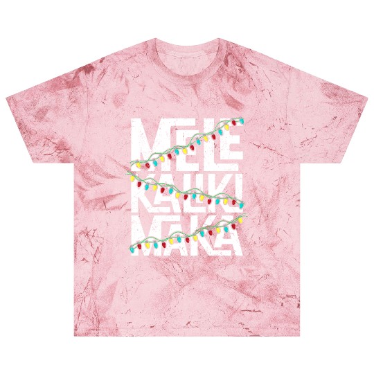 Mele Kalikimaka Hawaiian Christmas Holidays Themed Blast T Shirts