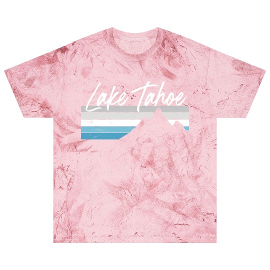 Lake Tahoe Nevada California Mountain Skiing Py Blast T Shirts