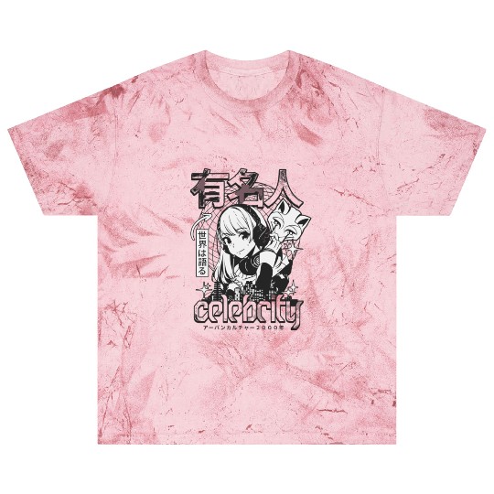 Anime Celebrity Girl Japanese Cyber Streetwear Blast T Shirts