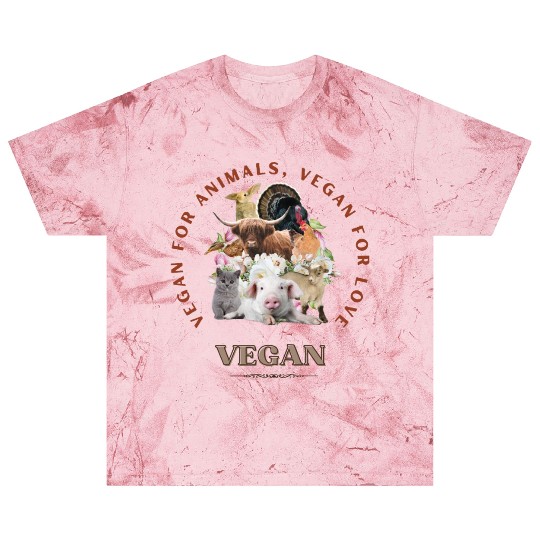 Compassion Circle: Vegan Love Blast T Shirts