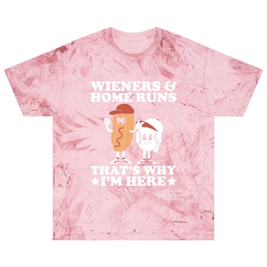 Wieners Home Runs Funny Baseball Player Blast T Shirts