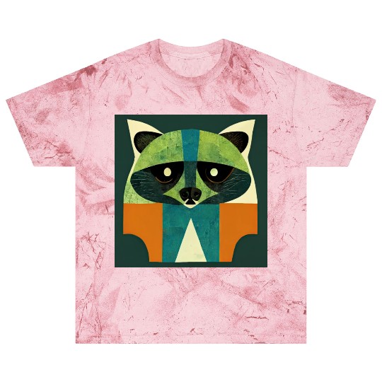 Deco Raccoon - Zombie Green Blast T Shirts