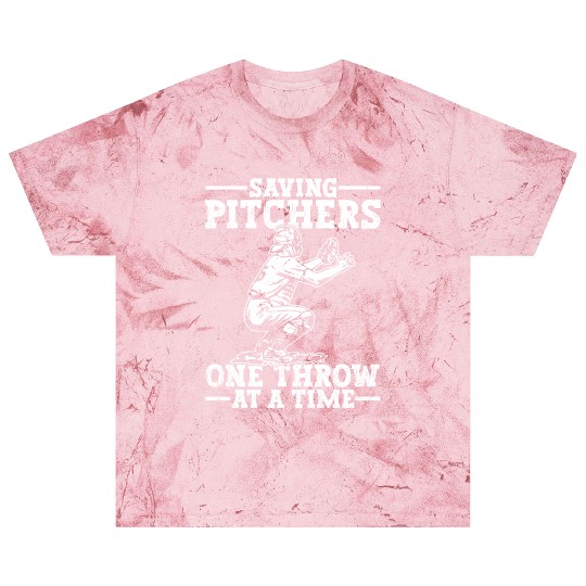 Baseball Catcher Saving Pitchers Blast T Shirts