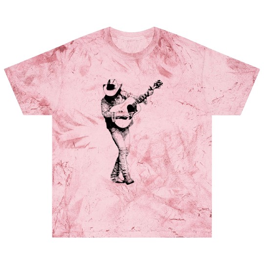 Dwight Yoakam Playing Guitar Blast T Shirts