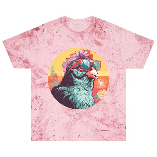 Retro 80s 90s Chicken Lovers Style Blast T Shirts