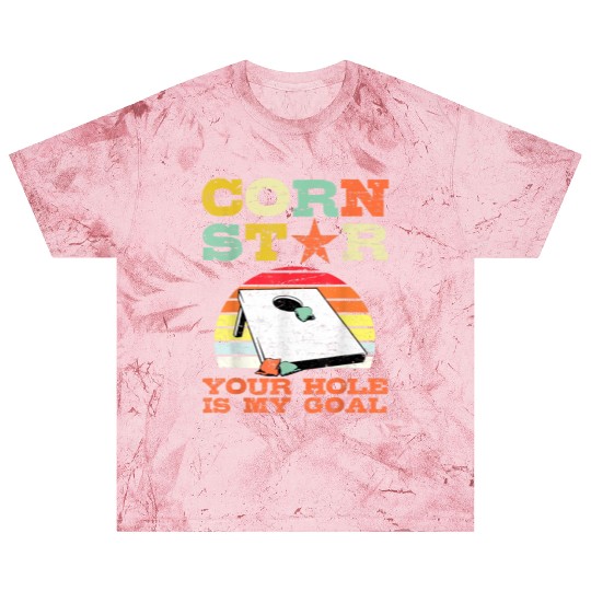 Corn Star Your Hole is My Goal Vintage Cornhole Blast T Shirts
