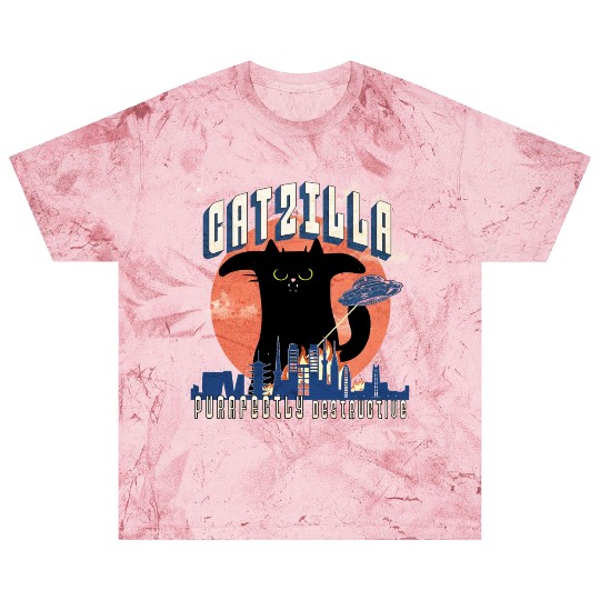 Catzilla king of cats,movie parody Blast T Shirts