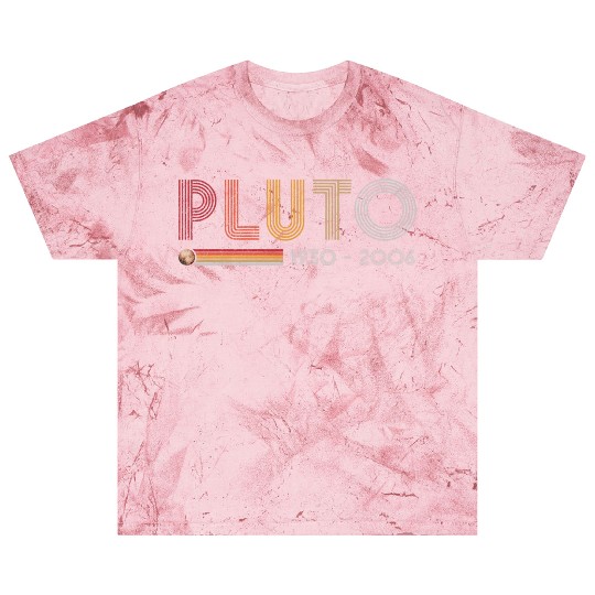 Pluto Never Forget Science and Astronomy Retro Blast T Shirts