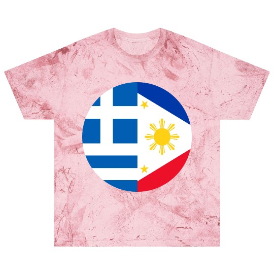 Greek Filipino flags Blast T Shirts
