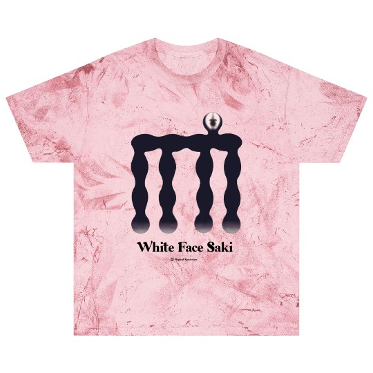 Bold monkey print "whiteface saki" Blast T Shirts
