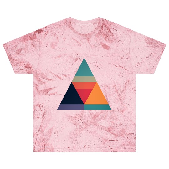Triangle colorful Blast T Shirts