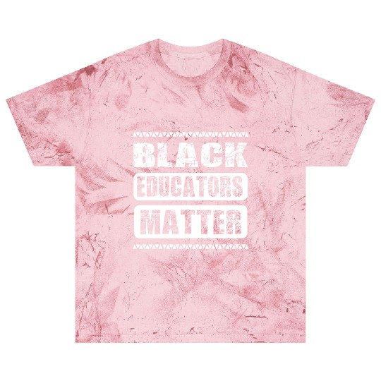 Black Educators Matter African History Teacher Men Blast T Shirts
