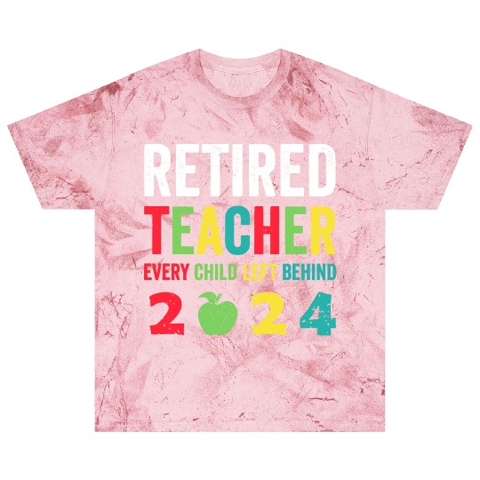 Retired Teacher EST 2024 Blast T Shirts