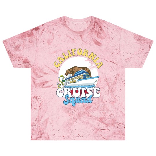 California Cruise Squad Family Vacation Trip Blast T Shirts
