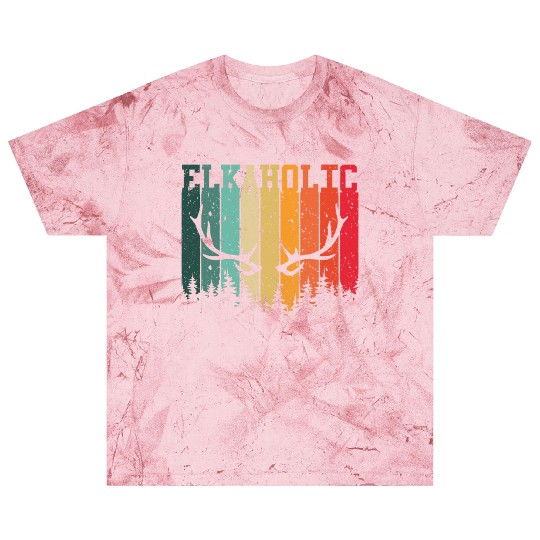 Elk Hunting Elkaholic Hunters Blast T Shirts