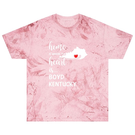 Boyd County Kentucky Is Where My Heart Is Gift Blast T Shirts