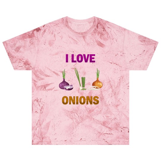 I Love Onions, For Onion and Vegetable Lovers Blast T Shirts