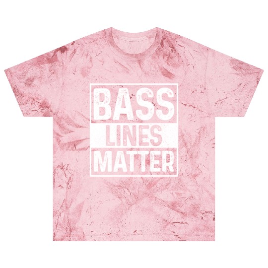 Bass Lines Matter Bass Player DnB Blast T Shirts