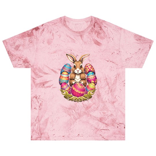 Easter Bunny Rabbit Colorful Eggs Easter Egg Hunt Blast T Shirts