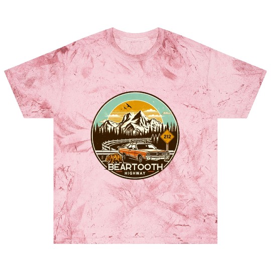 Beartooth Highway US 212 Blast T Shirts