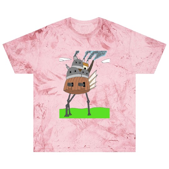 Steampunk Mechanical Moving Castle Blast T Shirts