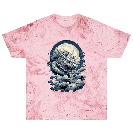 Celestial Dragon Soar Blast T Shirts