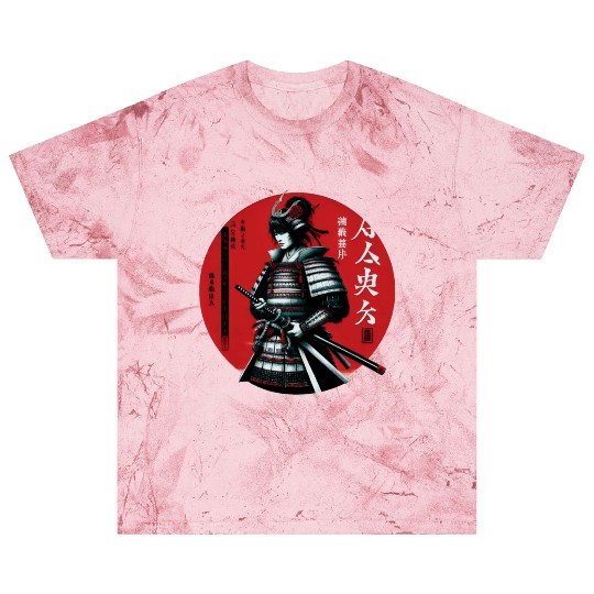 Samurai fighter from ancient Japanese style Blast T Shirts