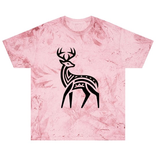 Deer Native American Zodiac Blast T Shirts