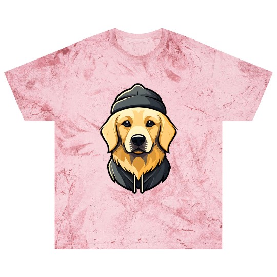 Golden Retriever with cap Blast T Shirts