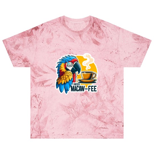 Blue Gold Macaw Macaw-Fee Coffee Lover Blast T Shirts