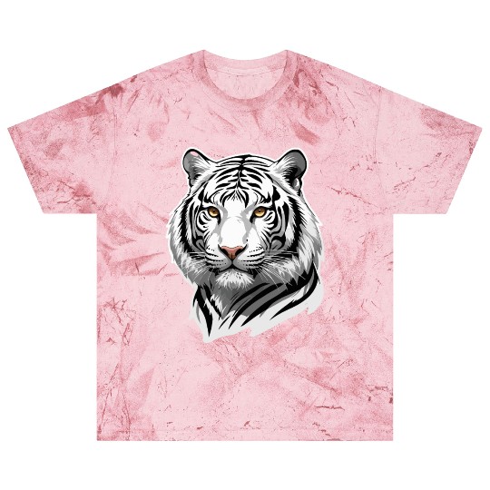 Siberian Stare - Monochrome Tiger Essence Blast T Shirts