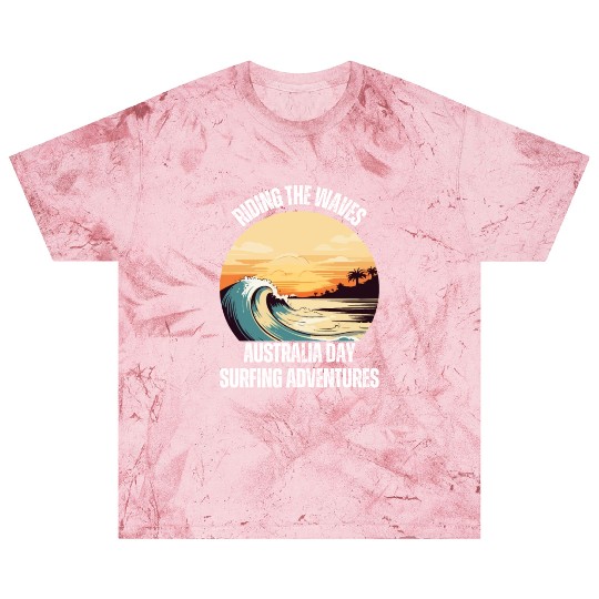 Riding the Waves: Australia Day Surfing Adventures Blast T Shirts